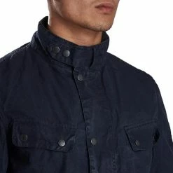 Barbour International Navy Summer Washed Duke Jacket