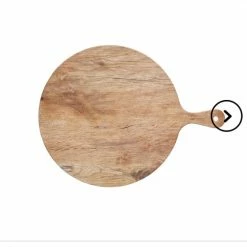 Kitchen Craft "we Love Summer" Round Melamine Wood-effect Food Serving Platter