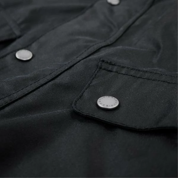 Barbour International Navy Duke Wax Jacket 4 Barbour International Navy Duke Wax Jacket