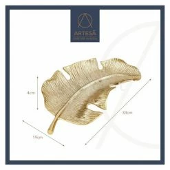 Kitchen Craft Artesa Leaf Shaped Serving Plate