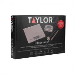 Kitchen Craft Taylor Pro Kitchen Scales, Timer And Thermometer Gift Set