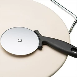 Kitchen Craft Pizza Stone And Cutter