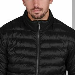 Barbour International Summer Impeller Quilted Jacket Black