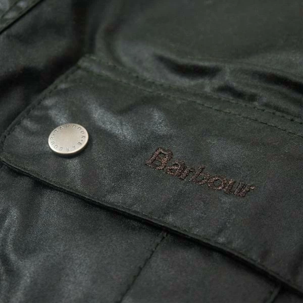 Barbour International Sage Duke Wax Jacket 3 Barbour International Sage Duke Wax Jacket