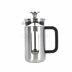 Kitchen Craft La Cafetière - Pisa Latte Cafetiere 3cup Brushed Stainless Steel