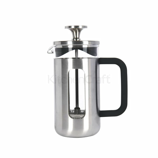 Kitchen Craft La Cafetière - Pisa Latte Cafetiere 3cup Brushed Stainless Steel 3 Kitchen Craft La Cafetière - Pisa Latte Cafetiere 3cup Brushed Stainless Steel