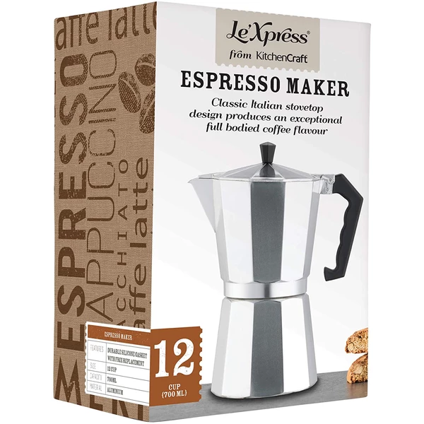 Kitchen Craft 12 Cup Espresso Maker 4 Kitchen Craft 12 Cup Espresso Maker