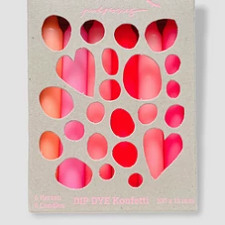 Pink Stories Dip Dye Confetti Candles All Pink