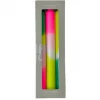 Pink Stories Dip Dye Neon Green Splash From