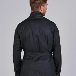 Barbour International Barbour Lightweight SL International Waxed Cotton Jacket Navy