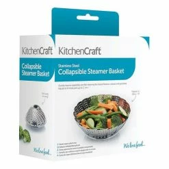 Kitchen Craft Collapsible Steamer Basket 28 cm
