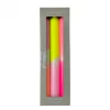 Pink Stories Dip Dye Neon Summer Breeze Candles From