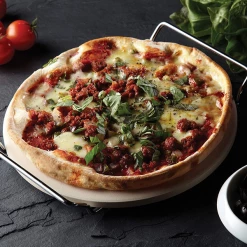 Kitchen Craft Pizza Stone And Cutter