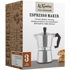 Kitchen Craft 3 Cup Espresso Maker