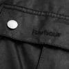 Barbour International Duke Wax Jacket Black