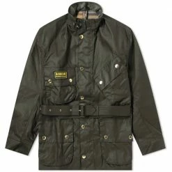 Barbour International Barbour International Original Wax Jacket Sage