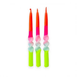 Pink Stories Dip Dye Swirl Candles 2022