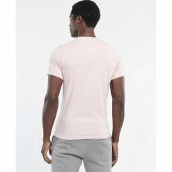 Barbour International Barbour International Small Logo T Shirt in Pink Cinder MTS0141PI33