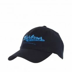 Barbour International Black Graphic MHA0689 Sports Cap