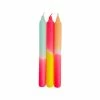 Pink Stories Sunshine Club Dip Dye Neon Candle