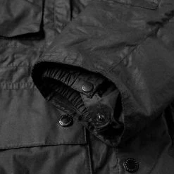 Barbour International Barbour x Engineered Garments Zip Parka Black