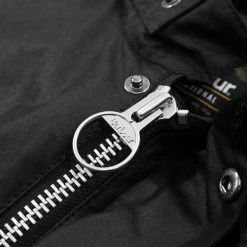 Barbour International Duke Wax Jacket Black