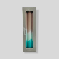 Pink Stories Dip Dye Neon Candles Pack of 3 : Coconut Waterfall