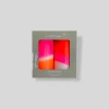 Pink Stories Dip Dye Neon Fairy Tale Pillar Candle
