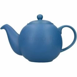 Kitchen Craft London Pottery Globe 6 Cup Teapot Nordic Blue