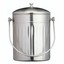 Kitchen Craft Steel Compost Bin 5L