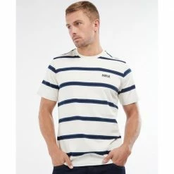 Barbour International Barbour International Pipe T Shirt White MTS0939WH32