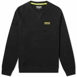 Barbour International Essential Crew Sweat Black