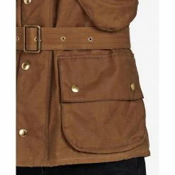 Barbour International Barbour International Original Wax Jacket Sand