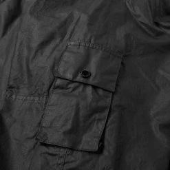 Barbour International Barbour x Engineered Garments Zip Parka Black