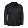 Barbour International Barbour International Coloured Sl International Wax Jacket Black