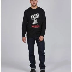 Barbour International Famous Duke Sweater Black