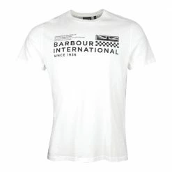 Barbour International Barbour International Level T Shirt White MTS0937WH32