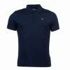 Barbour International Navy Saltire Polo Shirt