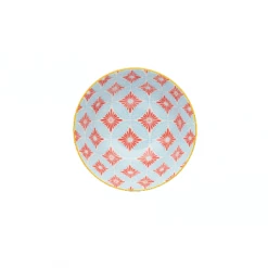 Kitchen Craft Light Blue Detailed Ceramic Bowl