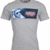 Barbour International Grey Steve McQueen Pinstripe Tee