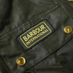 Barbour International Barbour International Original Wax Jacket Sage