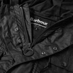 Barbour International Barbour x Engineered Garments Zip Parka Black