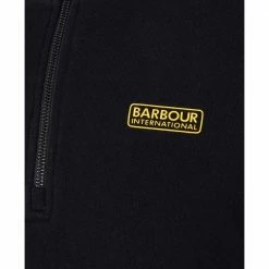 Barbour International Barbour International Essential Half Zip Sweatshirt Black MOL0255BK31