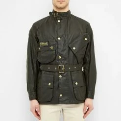 Barbour International Barbour International Original Wax Jacket Sage
