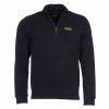 Barbour International Barbour International Essential Half Zip Sweatshirt Black MOL0255BK31