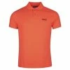Barbour International Essential Pique Polo Shirt Orange MML0914OR72 1 Barbour International Essential Pique Polo Shirt Orange MML0914OR72