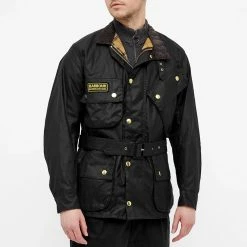 Barbour International Barbour International Original Wax Jacket Black