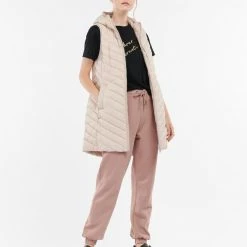 Barbour International Ash Pink Silverstone Reversible Gilet