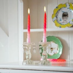 Pink Stories Twisted Handmade Neon Candles 9 Pink Stories Twisted Handmade Neon Candles