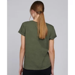 Barbour International Chequer Tee Green